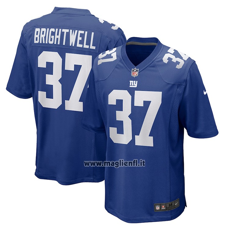 Maglia NFL Game New York Giants Gary Brightwell Blu